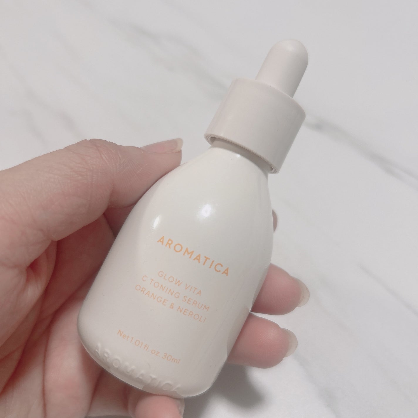 グロービタCトーニングセラム/AROMATICA/美容液を使ったクチコミ(4枚目)