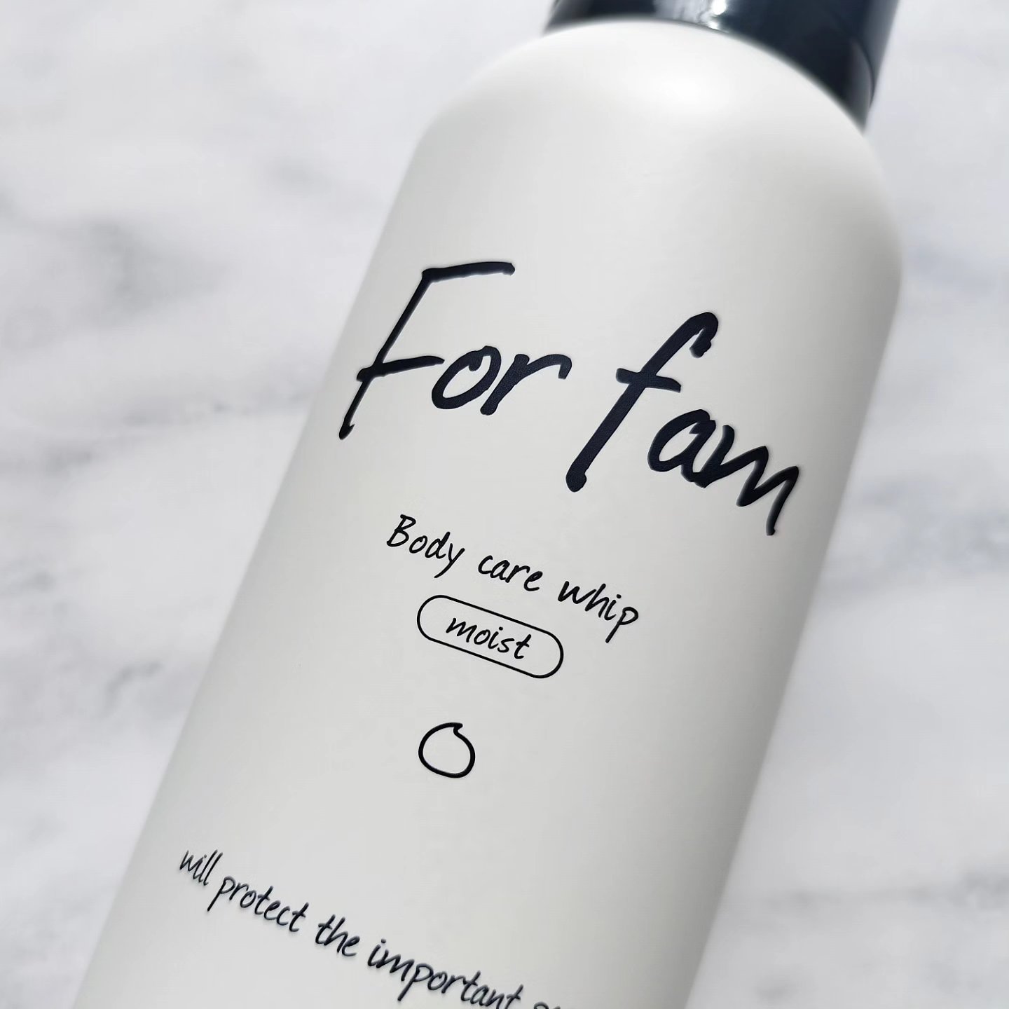 フォーファム　全身保湿ケアホイップ　ディープモイスト/For fam/ボディクリームを使ったクチコミ（3枚目）