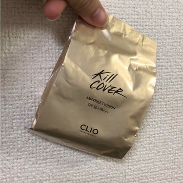 キル カバー ファンウェア クッション エックスピー/CLIO/クッションファンデーションを使ったクチコミ（3枚目）