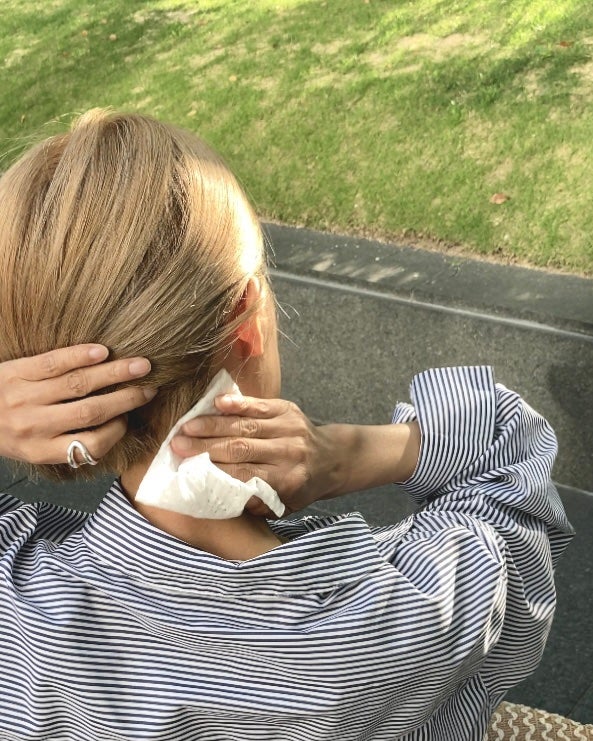 メリット ドライシャンプーシート さらっと髪まとまるタイプ/メリット/ドライシャンプーを使ったクチコミ(3枚目)