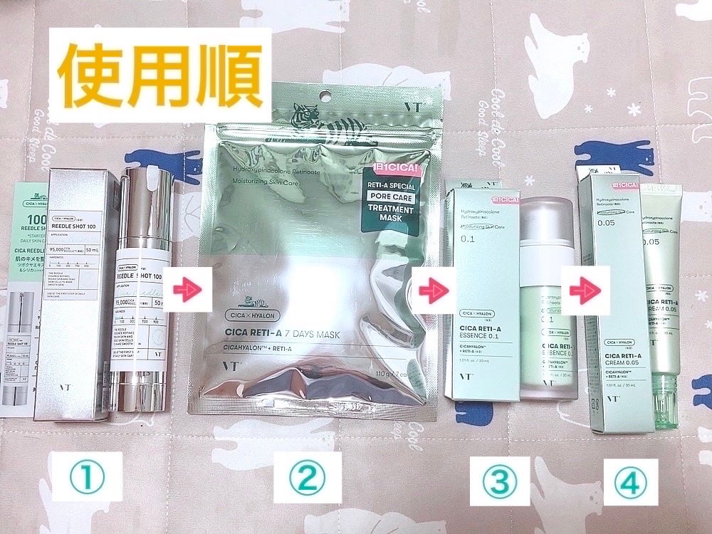 シカレチA エッセンス0.1/VT/美容液を使ったクチコミ(3枚目)