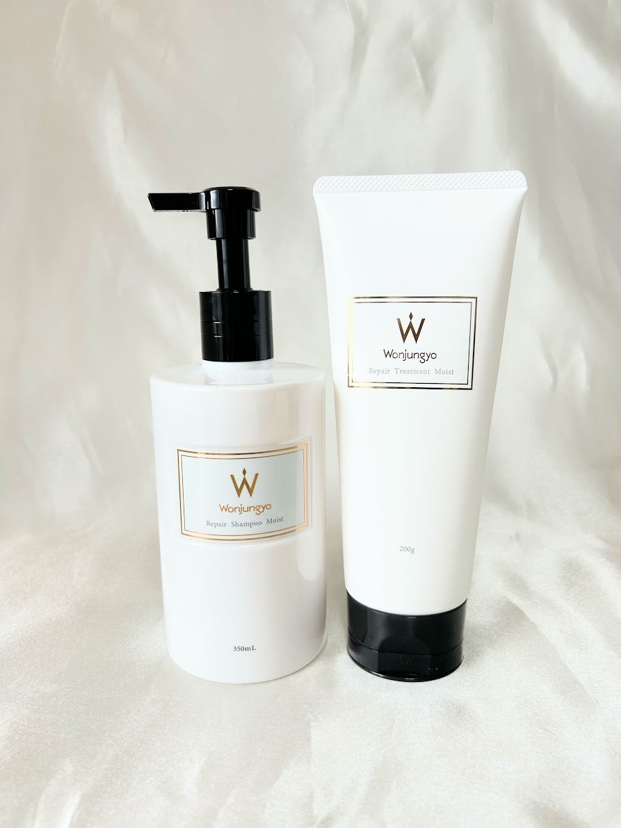 ウォンジョンヨ リペアシャンプー モイスト/リペアトリートメント モイスト/Wonjungyo/市販シャンプーを使ったクチコミ(2枚目)