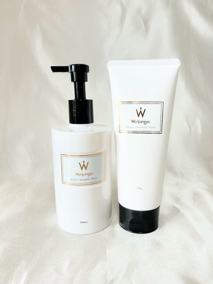 ウォンジョンヨ リペアシャンプー モイスト/リペアトリートメント モイスト/Wonjungyo/市販シャンプーを使ったクチコミ(2枚目)