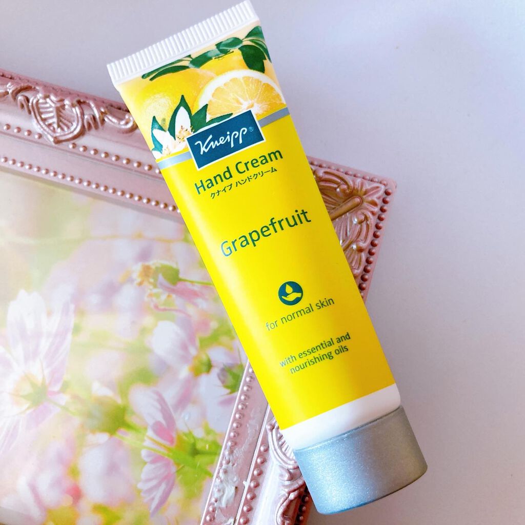 クナイプ ハンドクリーム グレープフルーツの香り/クナイプ/ハンドクリームを使ったクチコミ（3枚目）