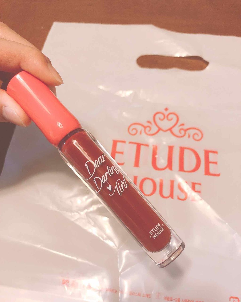 ディアダーリン ウォータージェルティント/ETUDE/リップティントを使ったクチコミ(1枚目)