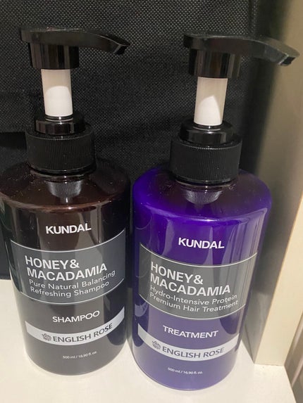 ハニー&マカデミアシャンプー/トリートメント /KUNDAL/シャンプー・コンディショナーを使ったクチコミ(2枚目)