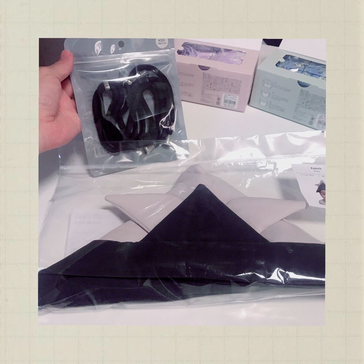 NON-WOVEN FACE MASK/3COINS/マスクを使ったクチコミ（3枚目）