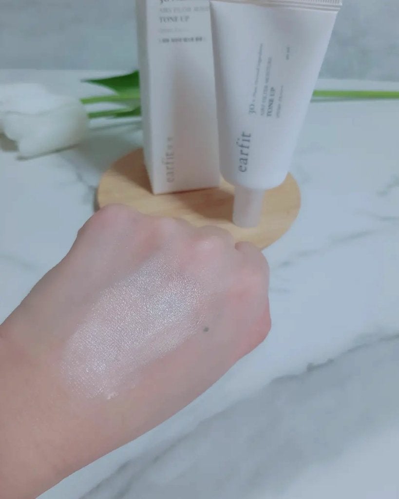 エアリーフィルターモイスチャートーンアップB.B/earfit/BBクリームを使ったクチコミ(5枚目)