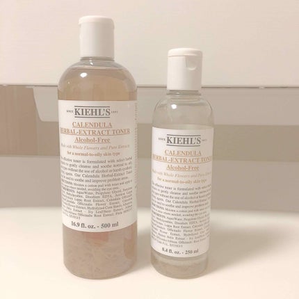 キールズ ハーバル トナー CL アルコールフリー/Kiehl's/化粧水を使ったクチコミ(1枚目)