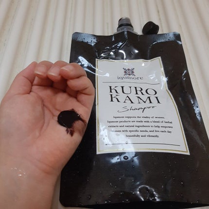 クロカミシャンプー/iqumore/市販シャンプーを使ったクチコミ(1枚目)