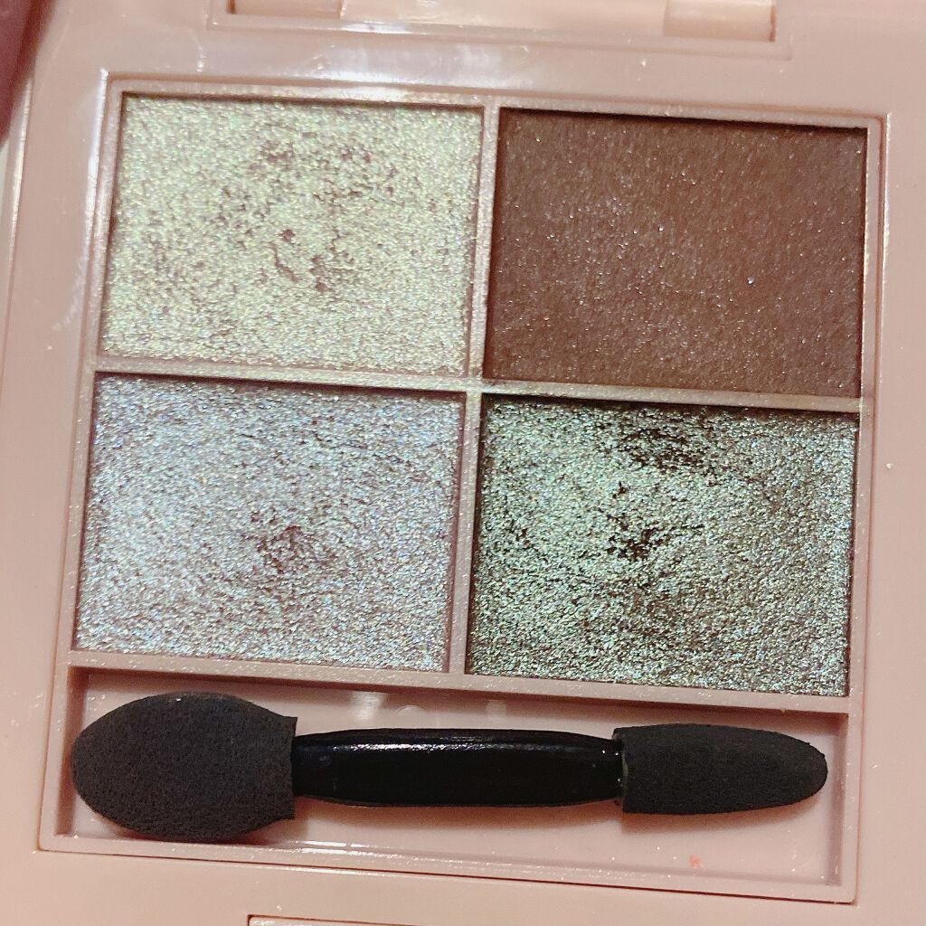 イロアソビ 4色アイパレット/iroasobi/アイシャドウパレットを使ったクチコミ（2枚目）