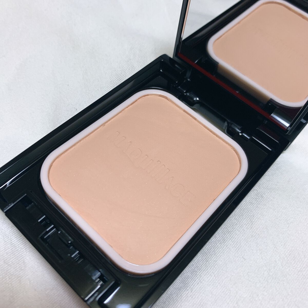 ドラマティックパウダリー EX/マキアージュ/パウダーファンデーションを使ったクチコミ（3枚目）