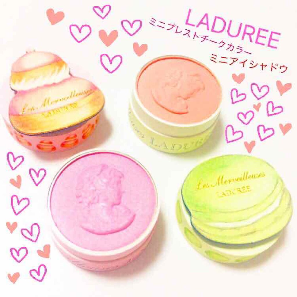 ミニ プレスト チークカラー/レ・メルヴェイユーズ ラデュレ/パウダーチークを使ったクチコミ(1枚目)