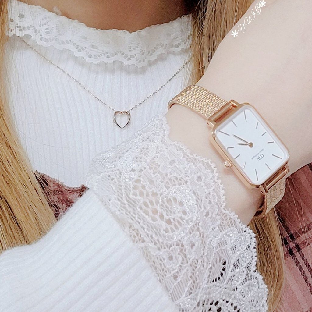 yuki on LIPS 「#danielwellingtonꙬ꙳/𝐏𝐈𝐍𝐊𝐑𝐎𝐒𝐄𝐁𝐎𝐗..」(3枚目)