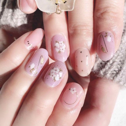 ネイルフィット ジェルネイルシール/GELATO FACTORY/ネイルシールを使ったクチコミ(4枚目)