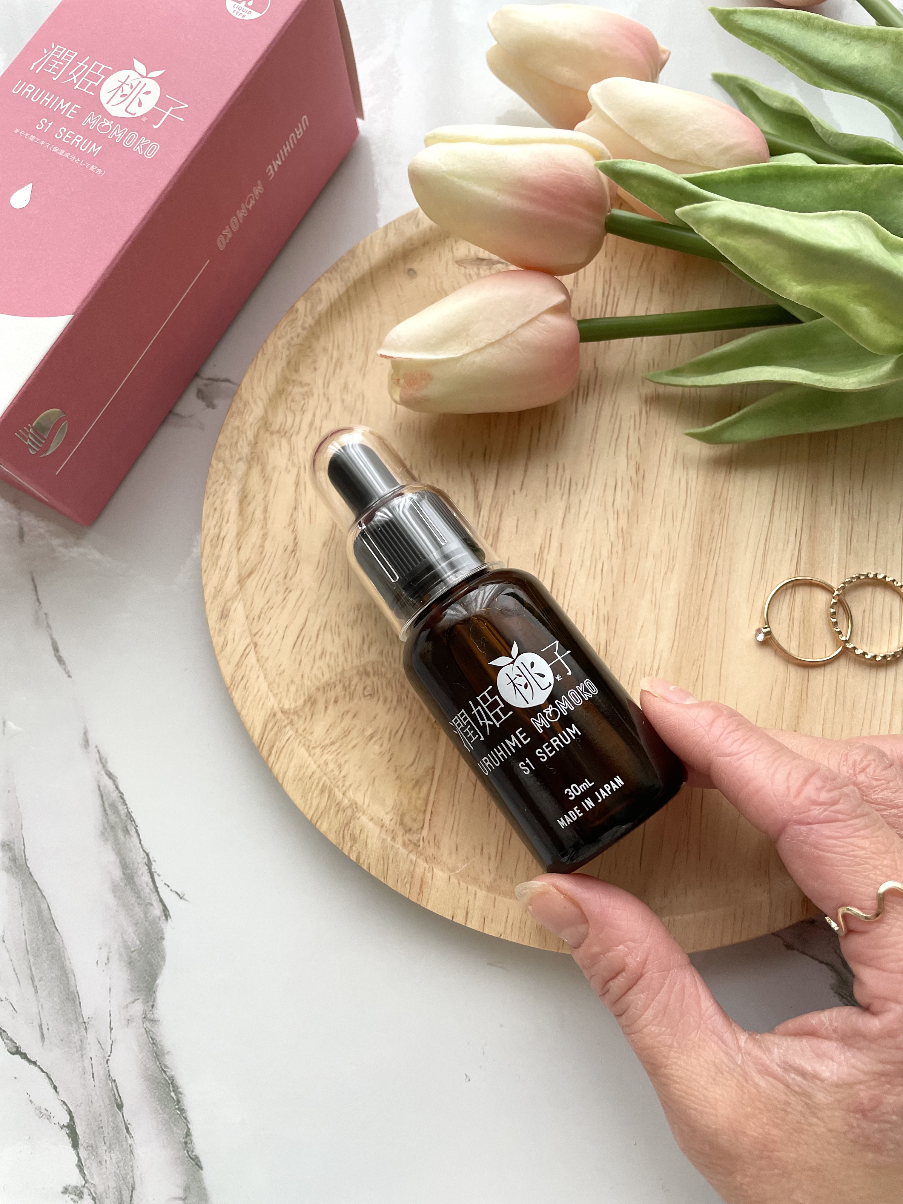 潤姫桃子S1美容液/潤姫桃子/美容液を使ったクチコミ（2枚目）