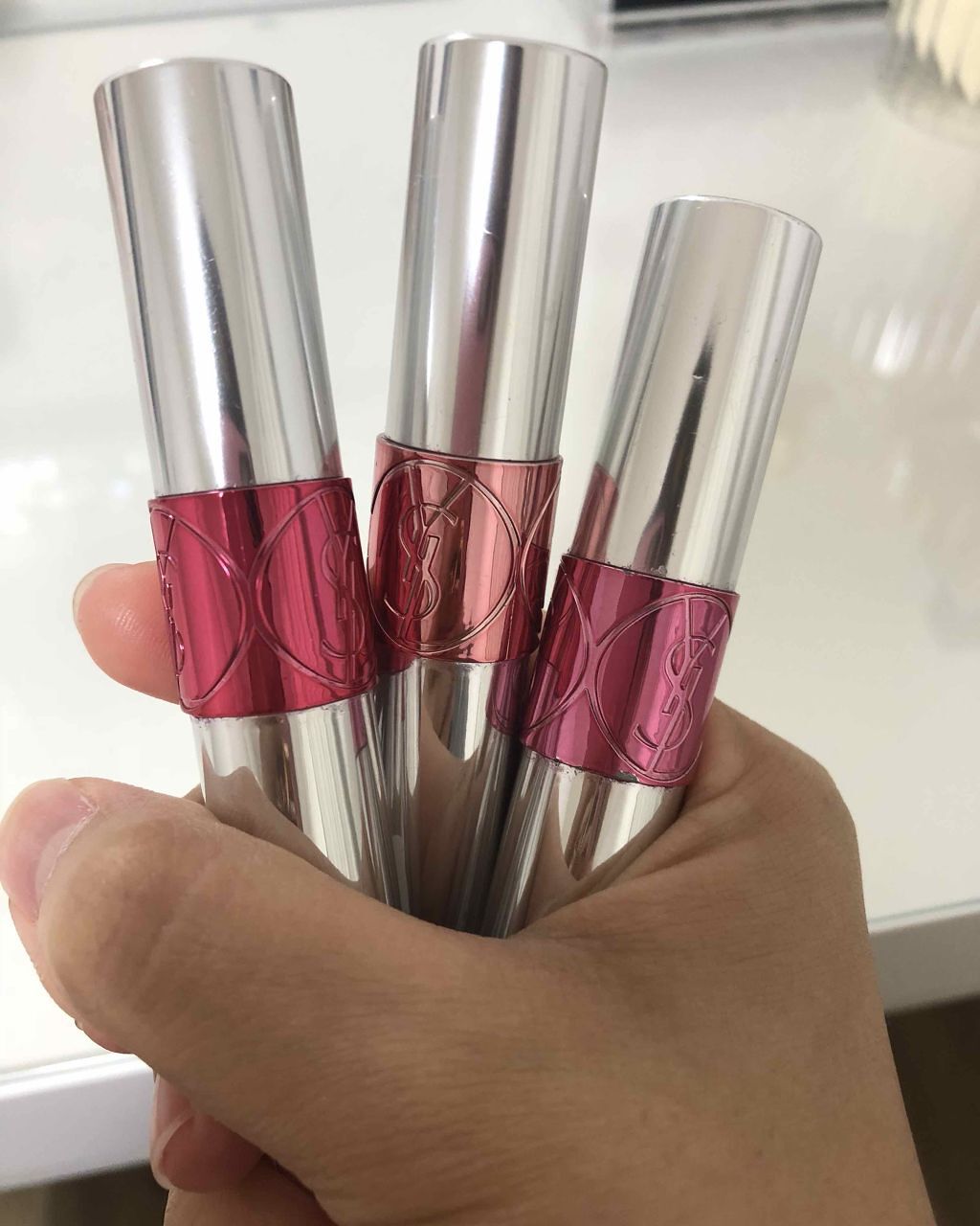 ヴォリュプテ ティントインオイル/YVES SAINT LAURENT BEAUTE/リップグロスを使ったクチコミ(1枚目)