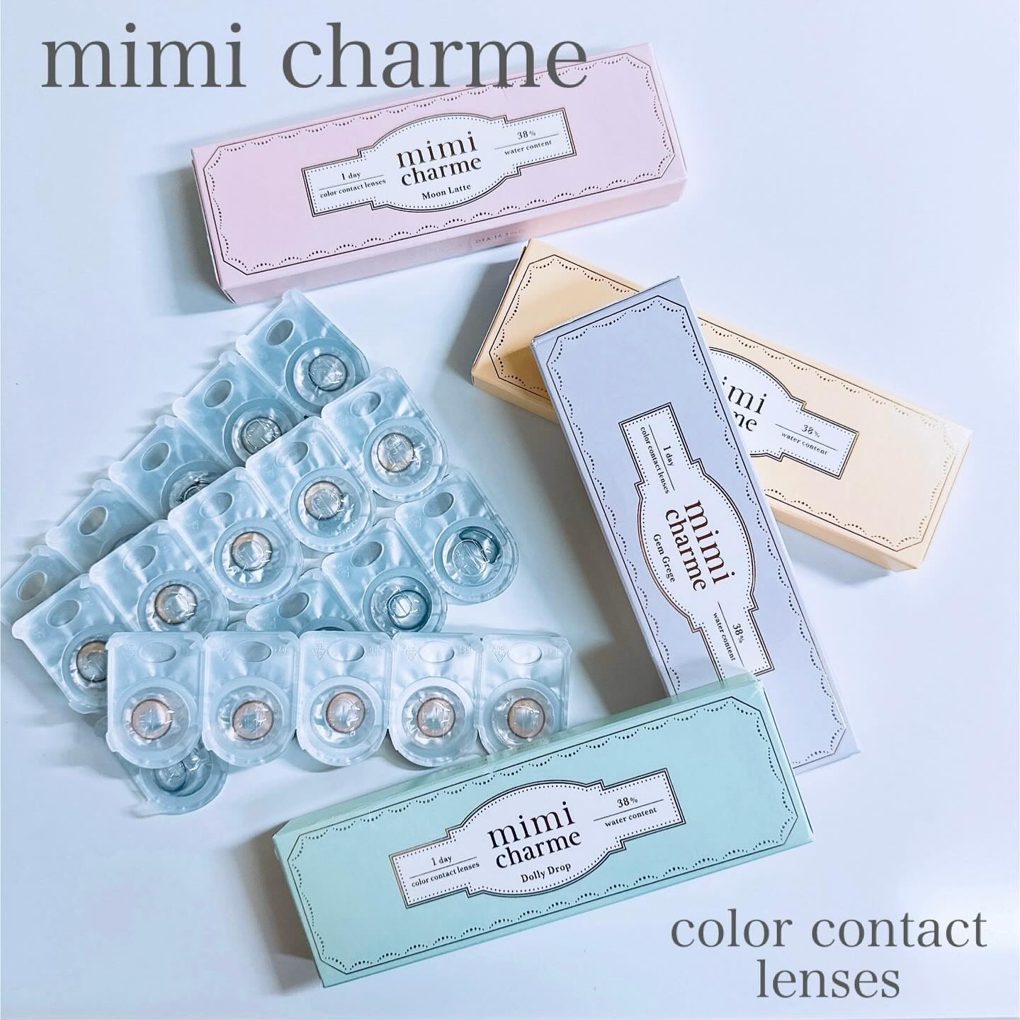 mimi charme 1day/mimi charme/ワンデー（１DAY）カラコンを使ったクチコミ（2枚目）