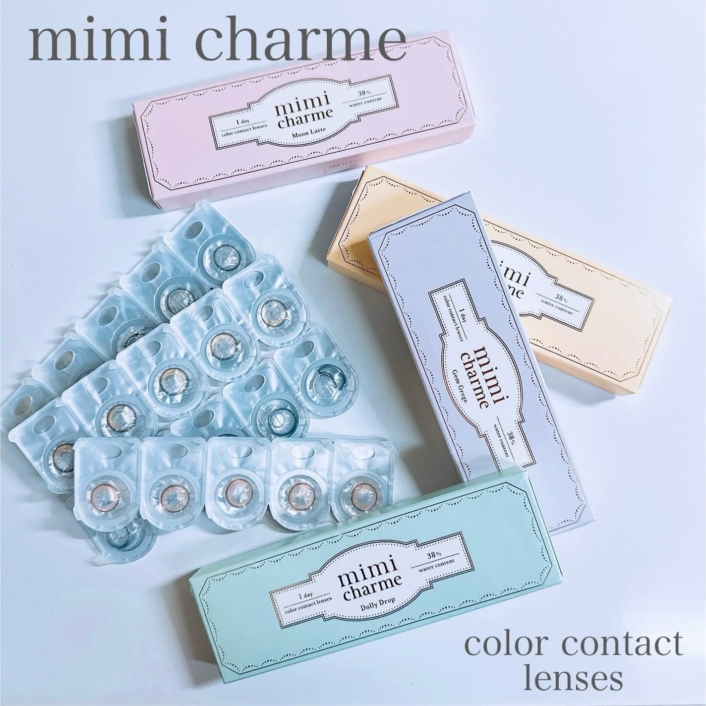 mimi charme 1day/mimi charme/ワンデー(1DAY)カラコンを使ったクチコミ(2枚目)
