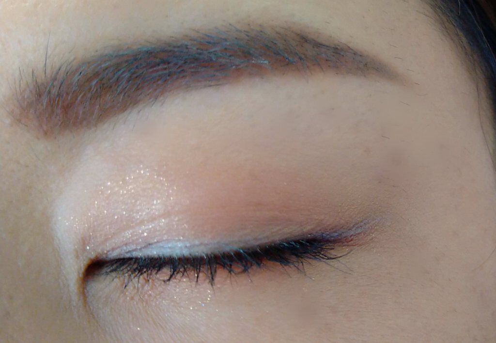 パウダー&ライナー 07 ピーチラムネ/sopo/スティックアイシャドウを使ったクチコミ（3枚目）