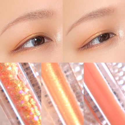 ダイヤモンドシリーズ 星空リキッドアイシャドウ/ZEESEA/リキッドアイシャドウを使ったクチコミ(7枚目)