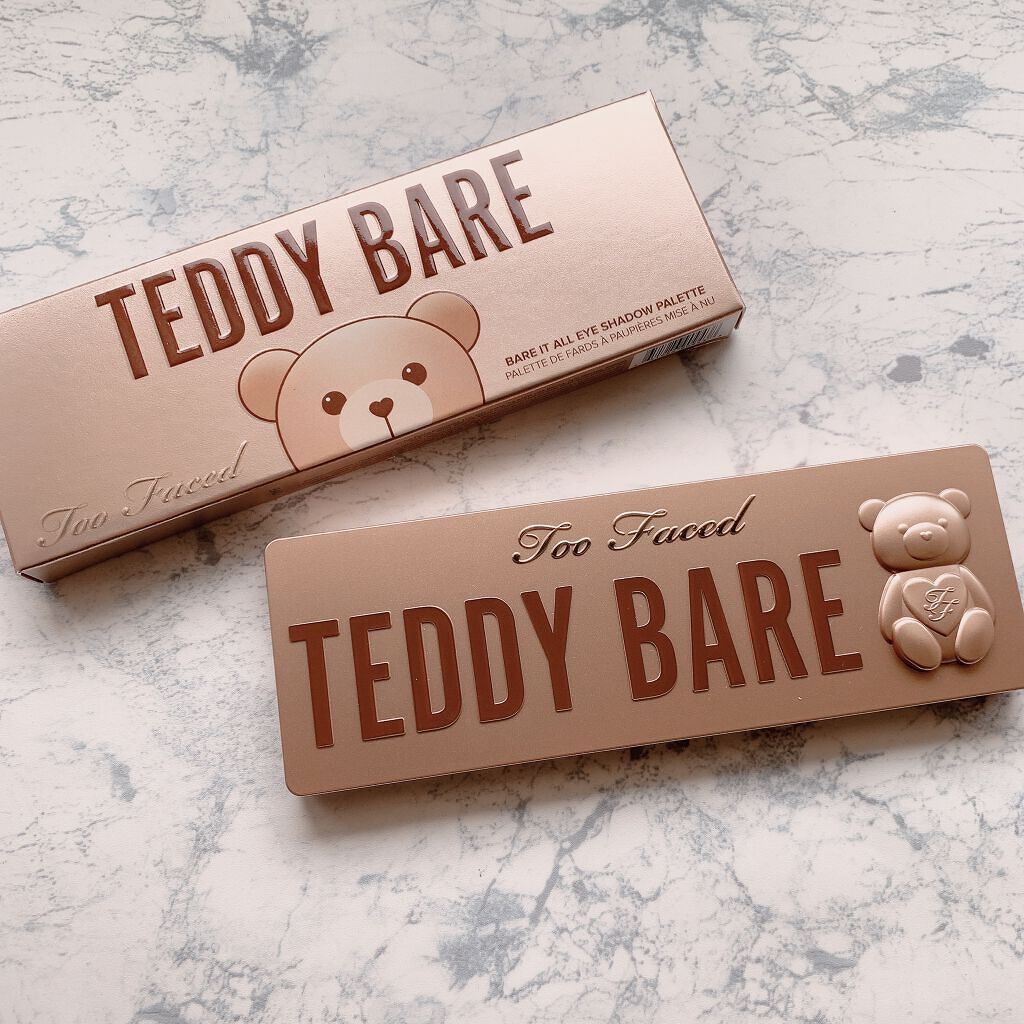 テディ ベア アイシャドウ パレット/Too Faced/アイシャドウパレットを使ったクチコミ(4枚目)