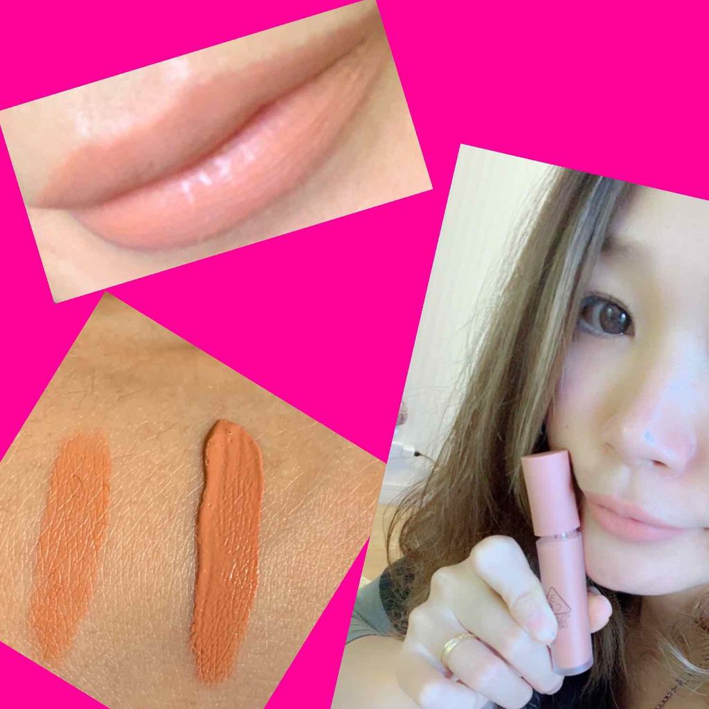 3CE SOFT LIP LACQUER #TAWNY RED/3CE/口紅を使ったクチコミ（2枚目）