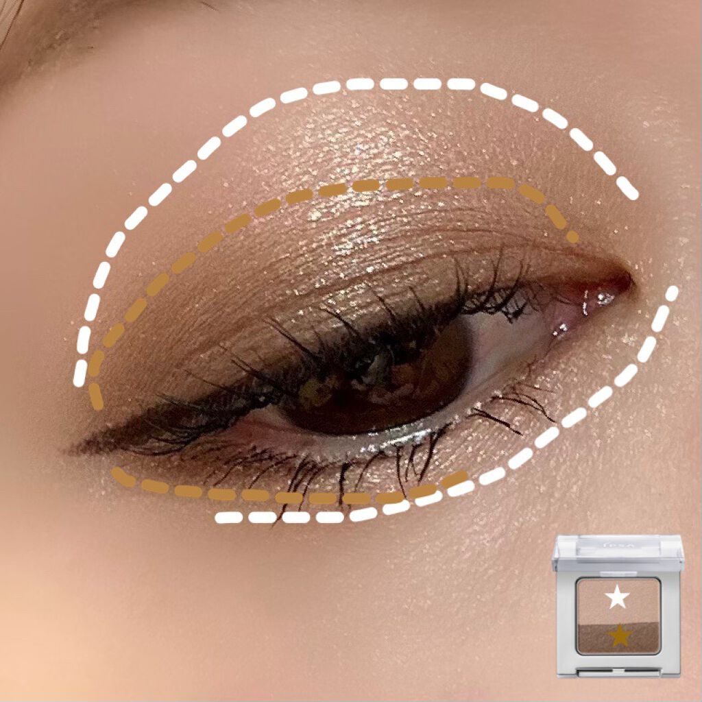 デザイニング アイシェード 22/IPSA/アイシャドウパレットを使ったクチコミ（2枚目）