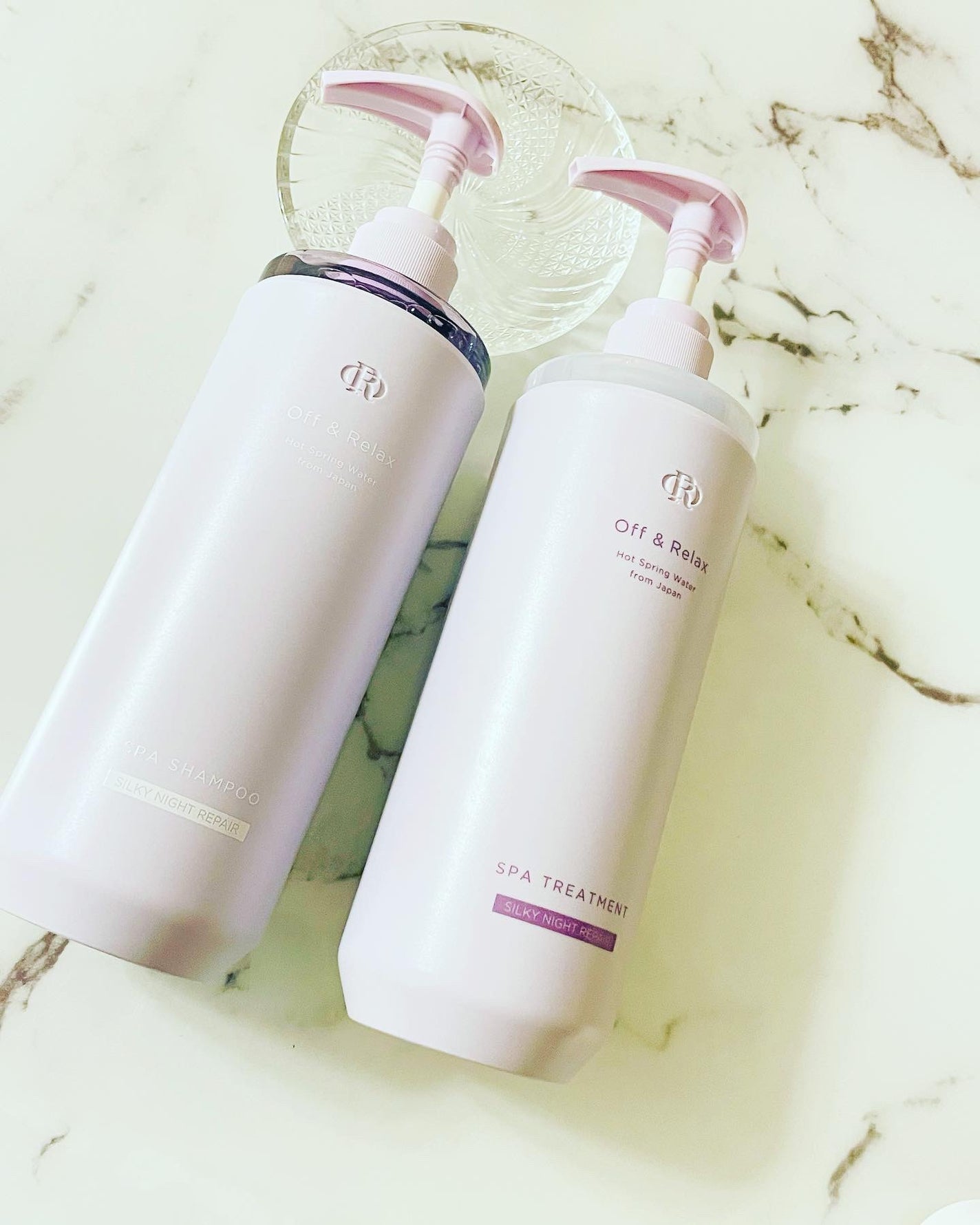 OR スパ・シャンプー/ヘアトリートメント シルキーナイトリペア/Off&Relax/市販シャンプーを使ったクチコミ(1枚目)