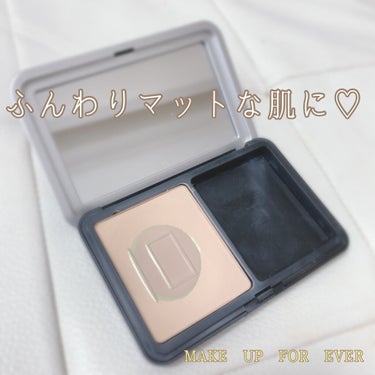 マットベルベットスキン コンパクトファンデーション/MAKE UP FOR EVER/パウダーファンデーションを使ったクチコミ（1枚目）