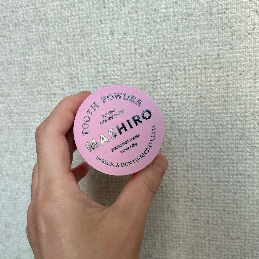 MASHIRO 薬用ホワイトニングパウダー ザクロミント/MASHIRO/歯磨き粉を使ったクチコミ(2枚目)