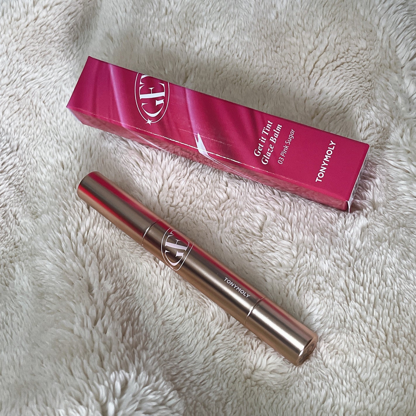 ゲットイットティントグレーズバーム/TONYMOLY/リップティントを使ったクチコミ(1枚目)