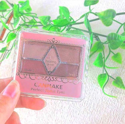 【旧品】パーフェクトスタイリストアイズ/キャンメイク/アイシャドウパレットを使ったクチコミ(1枚目)