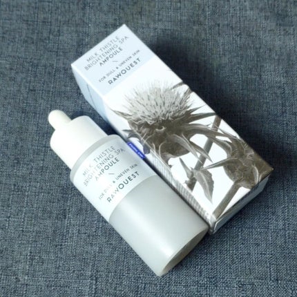 ミルクシスルブライトニングスパ アンプル/RAWQUEST/美容液を使ったクチコミ(8枚目)