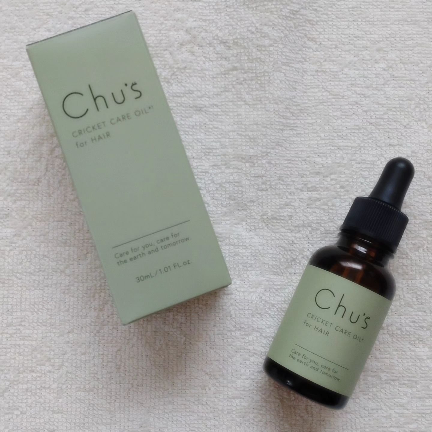 CRICKET CARE OIL for HAIR/Chu's/ヘアオイルを使ったクチコミ（1枚目）