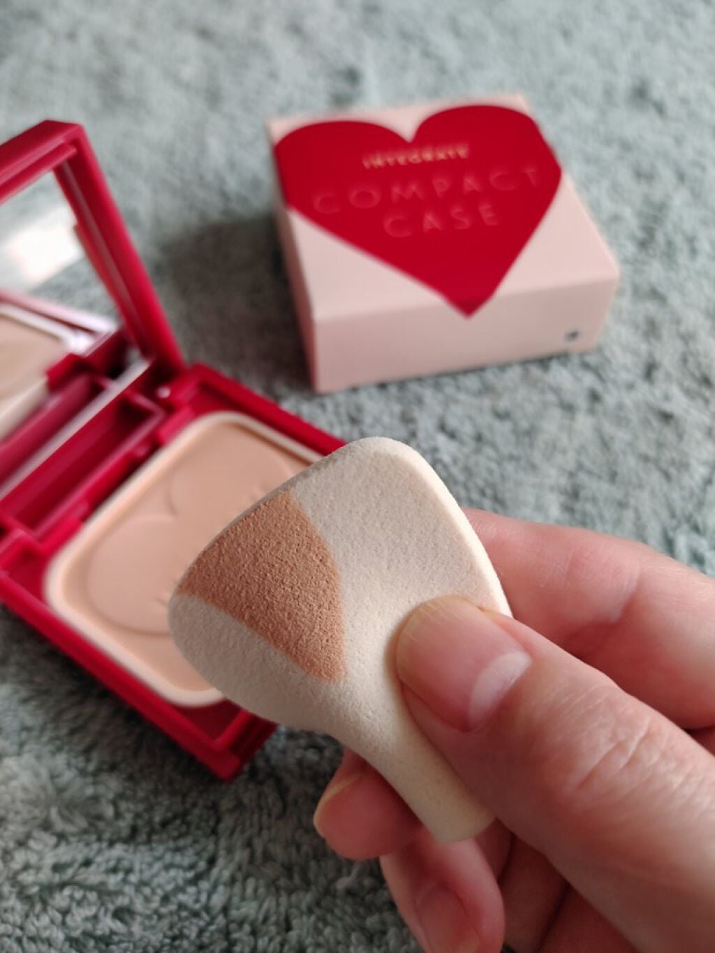 プロフィニッシュファンデーション/インテグレート/パウダーファンデーションを使ったクチコミ(2枚目)