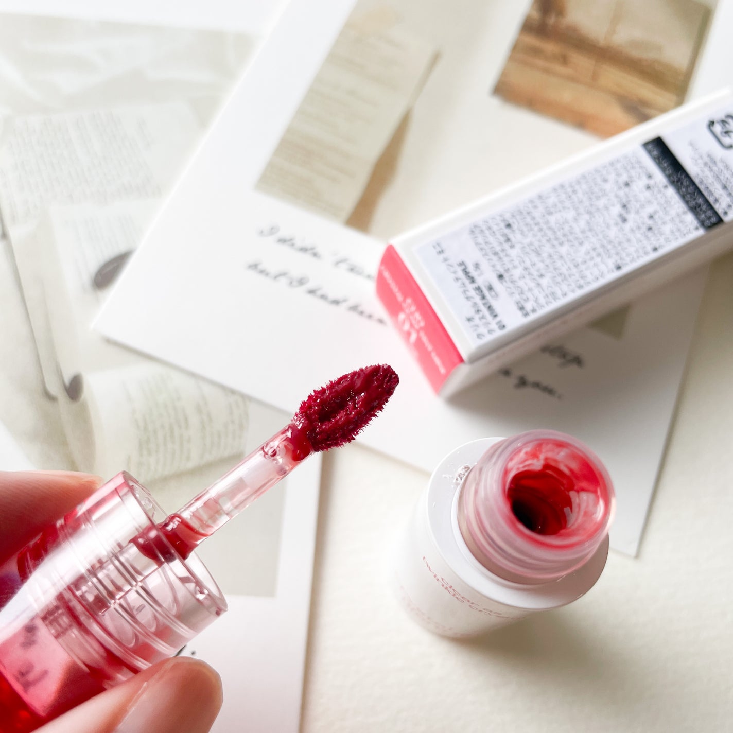 クリスタル グラム ティント/CLIO/リップティントを使ったクチコミ(2枚目)