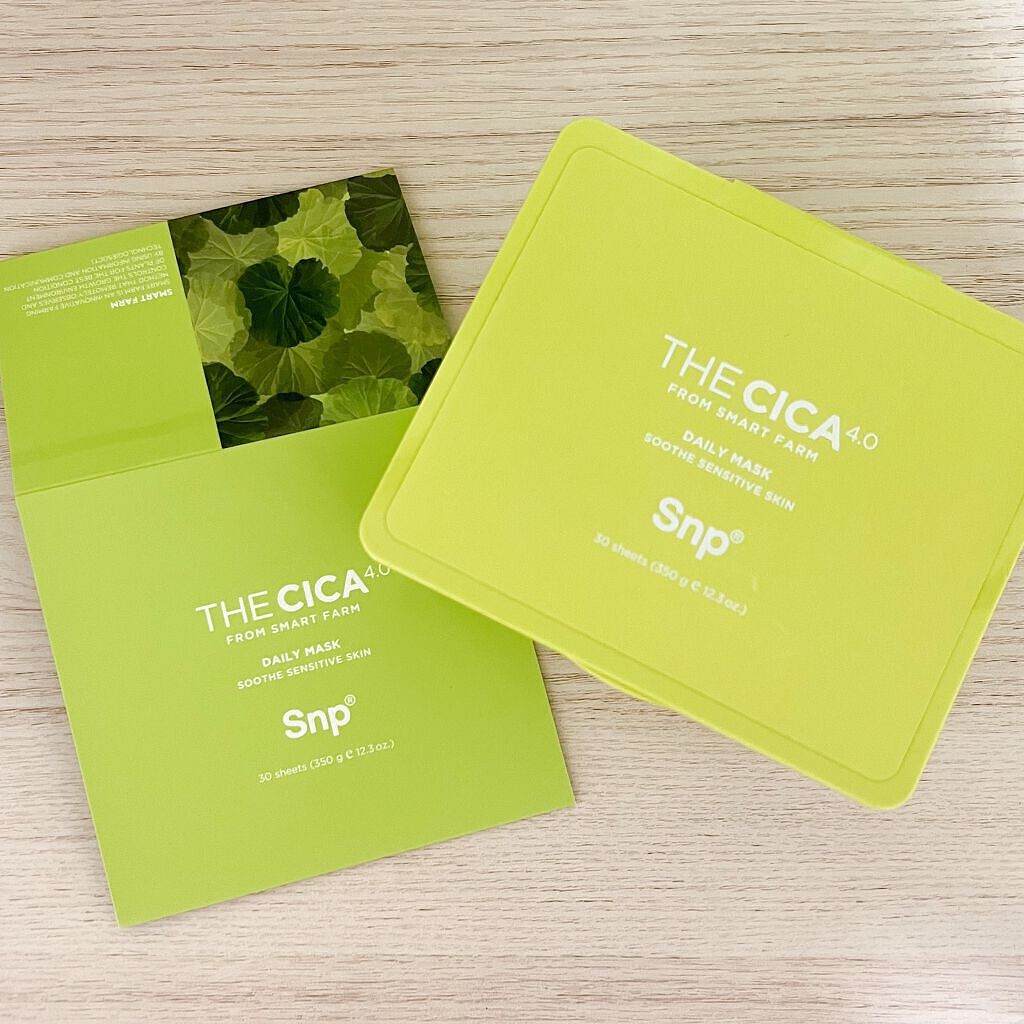 THE CICA 4.0 デイリーマスク/SNP/シートマスク・パックを使ったクチコミ（1枚目）