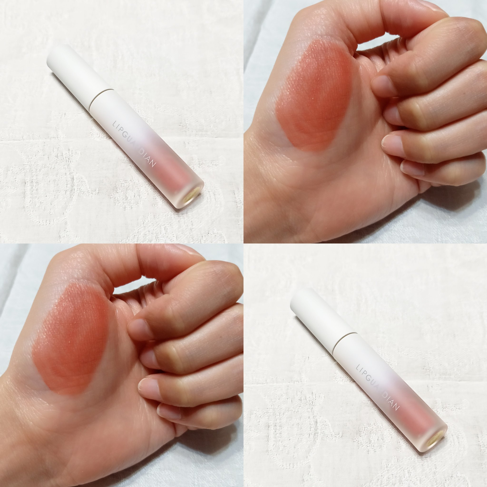 マットヴェールティント L01 チュチュアプリコット/LIPGUARDIAN/リップティントを使ったクチコミ（2枚目）