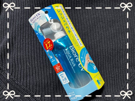 ビオレUV アクアリッチウォータリーエッセンス/ビオレ/日焼け止め・UVケアを使ったクチコミ(1枚目)