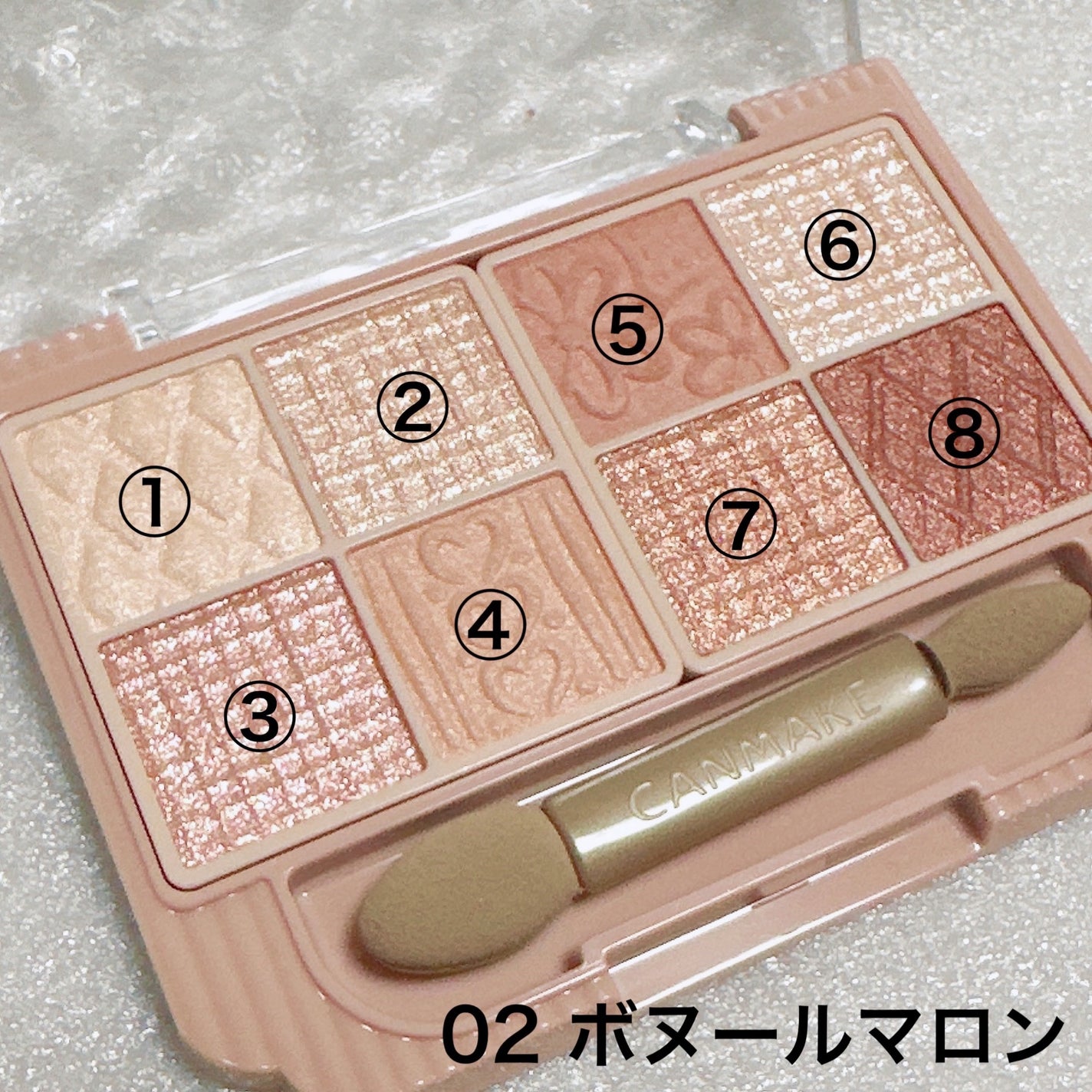 プティパレットアイズ/キャンメイク/パウダーアイシャドウを使ったクチコミ(5枚目)