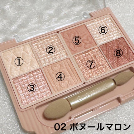 プティパレットアイズ/キャンメイク/パウダーアイシャドウを使ったクチコミ(5枚目)
