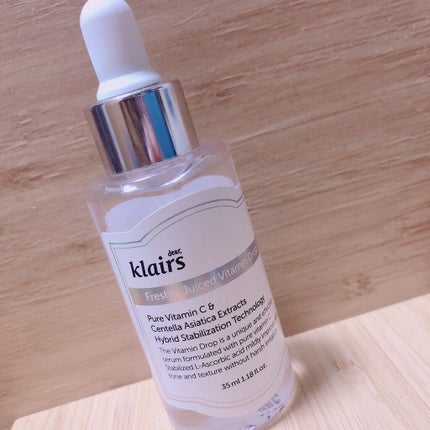 フレッシュリージュースドビタミンドロップ(35ml)/Klairs/美容液を使ったクチコミ(1枚目)