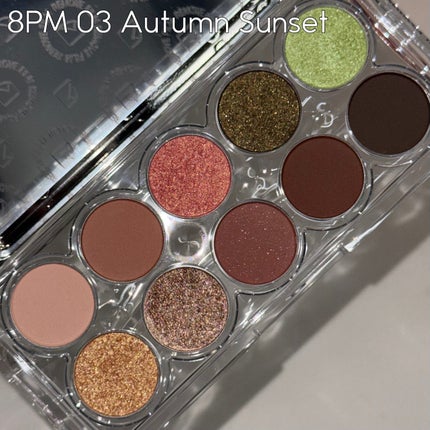 ライトオンアイズシャドウパレット/ルミル/アイシャドウパレットを使ったクチコミ(2枚目)