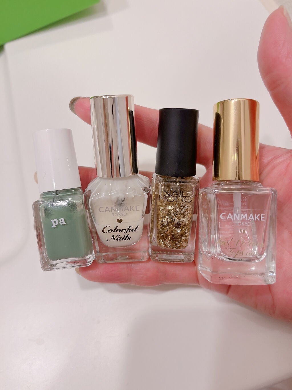 カラフルネイルズ/キャンメイク/マニキュアを使ったクチコミ(1枚目)