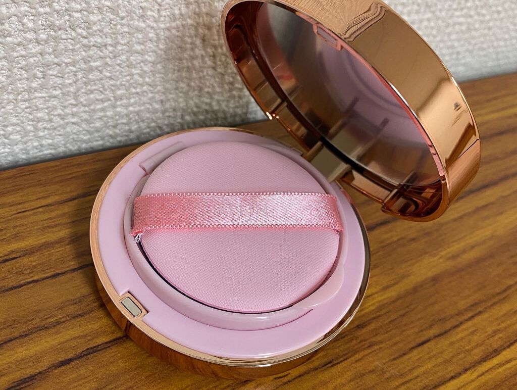 ピンクティーツリーカバークッション/APLIN/クッションファンデーションを使ったクチコミ（2枚目）