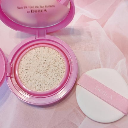 スリムフィットトーンアップサンクッション/Dear.A/日焼け止めローションを使ったクチコミ(3枚目)