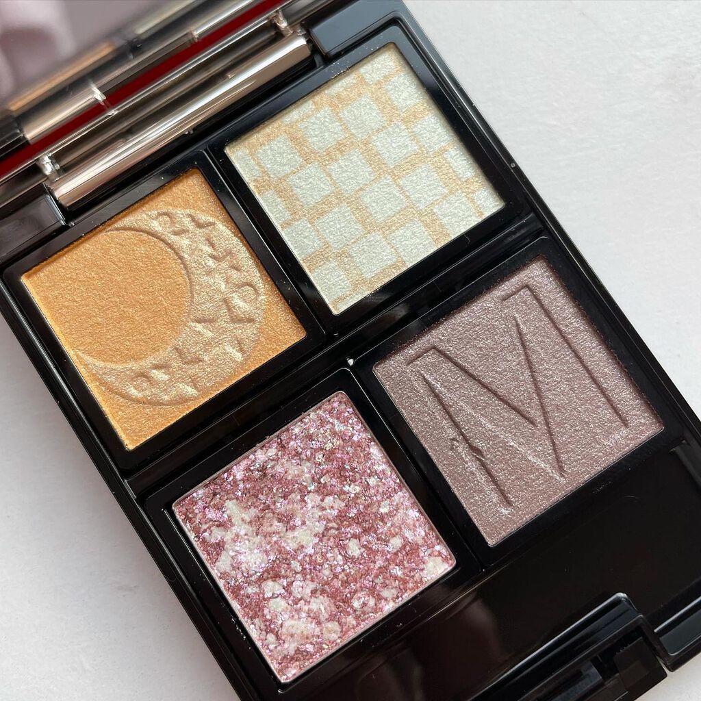 ドラマティックアイカラー (パウダー)/(クリーム)/マキアージュ/アイシャドウパレットを使ったクチコミ（2枚目）