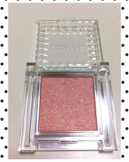 シングルカラーアイシャドウ/CEZANNE/単色アイシャドウを使ったクチコミ(2枚目)