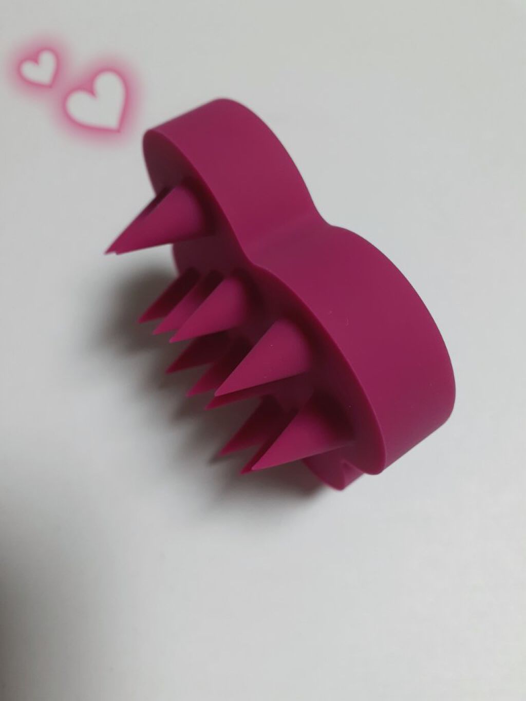 uka scalp brush kenzan uka scalp brush kenzan soft/uka/スカルプブラシを使ったクチコミ（2枚目）